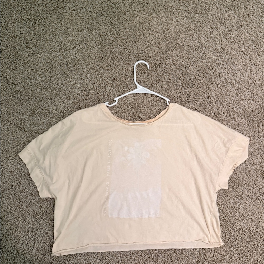 Roxy Beige Casual Top